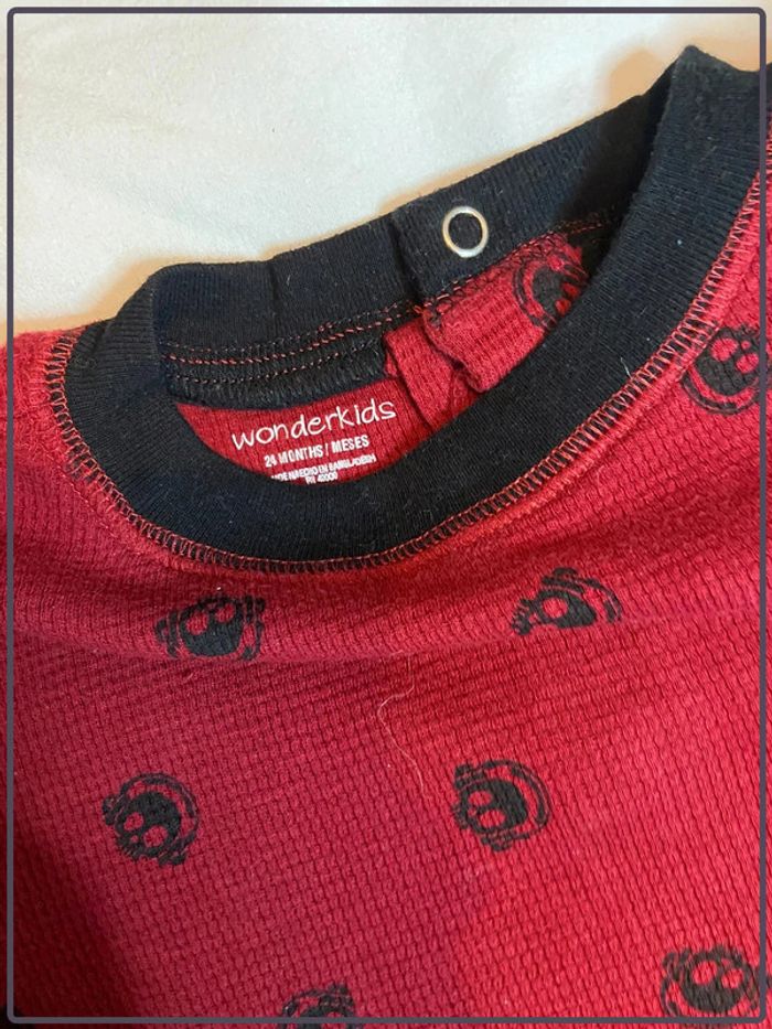 Tee Shirt manches longues WonderKids Taille 24 mois - photo numéro 2