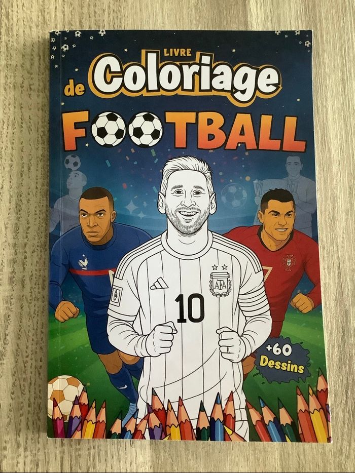 Livre Coloriage Football