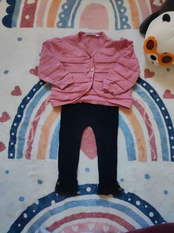 Ensemble leeging+ gilet