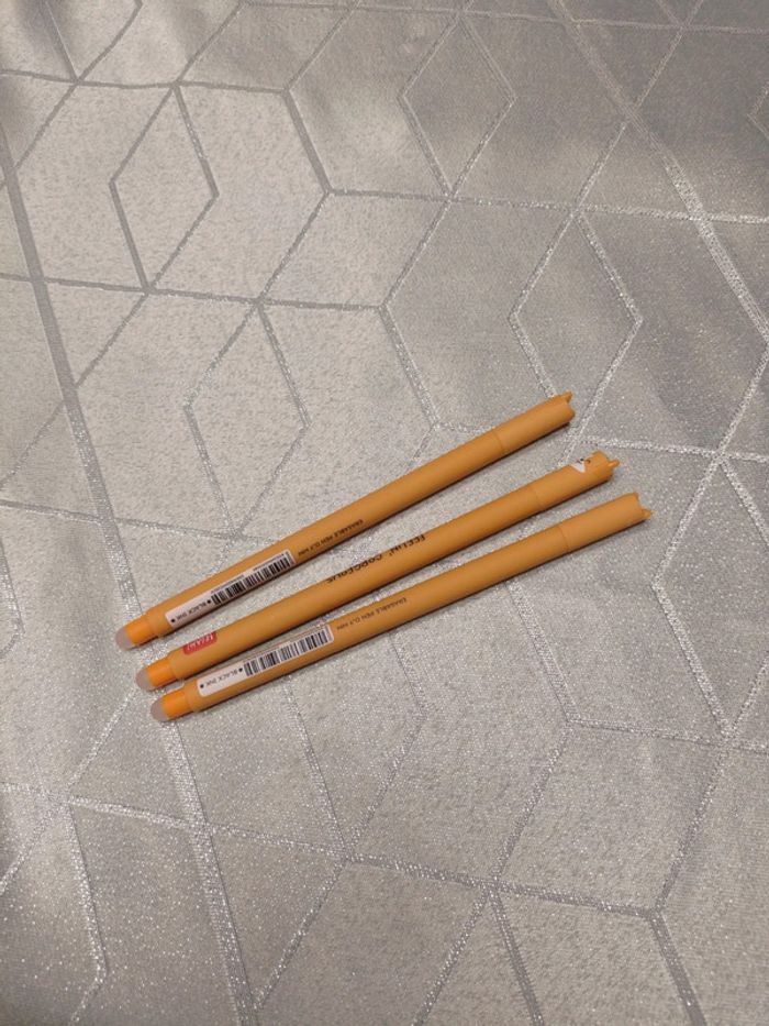 Lot de 3 stylos à encre effaçable Legami - Chien roux - photo numéro 3
