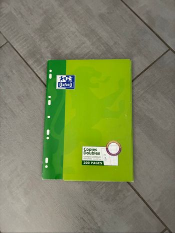1 paquet 200 copies doubles
