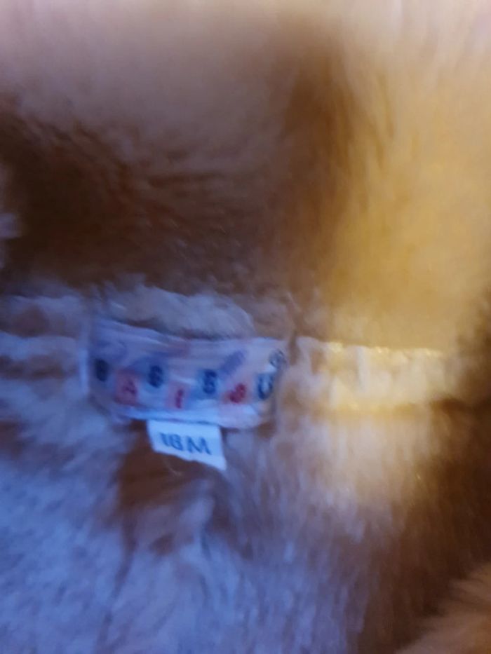 veste en daim clair babibou 18 mois - photo numéro 2