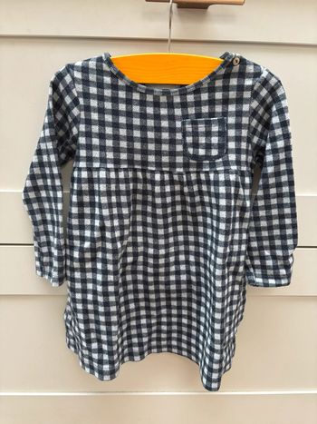 Robe à carreaux Zara taille 3-4 ans