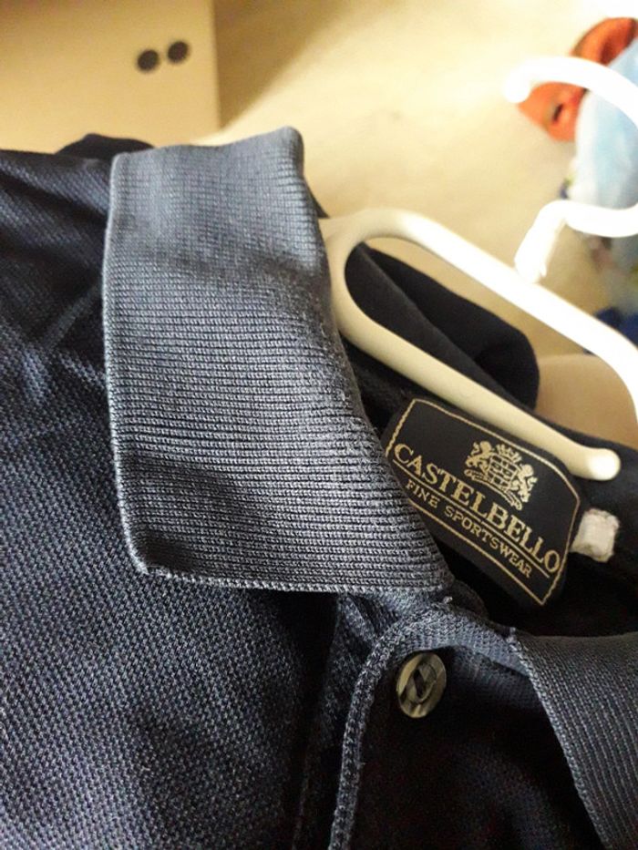 Polo bleu marine - photo numéro 2