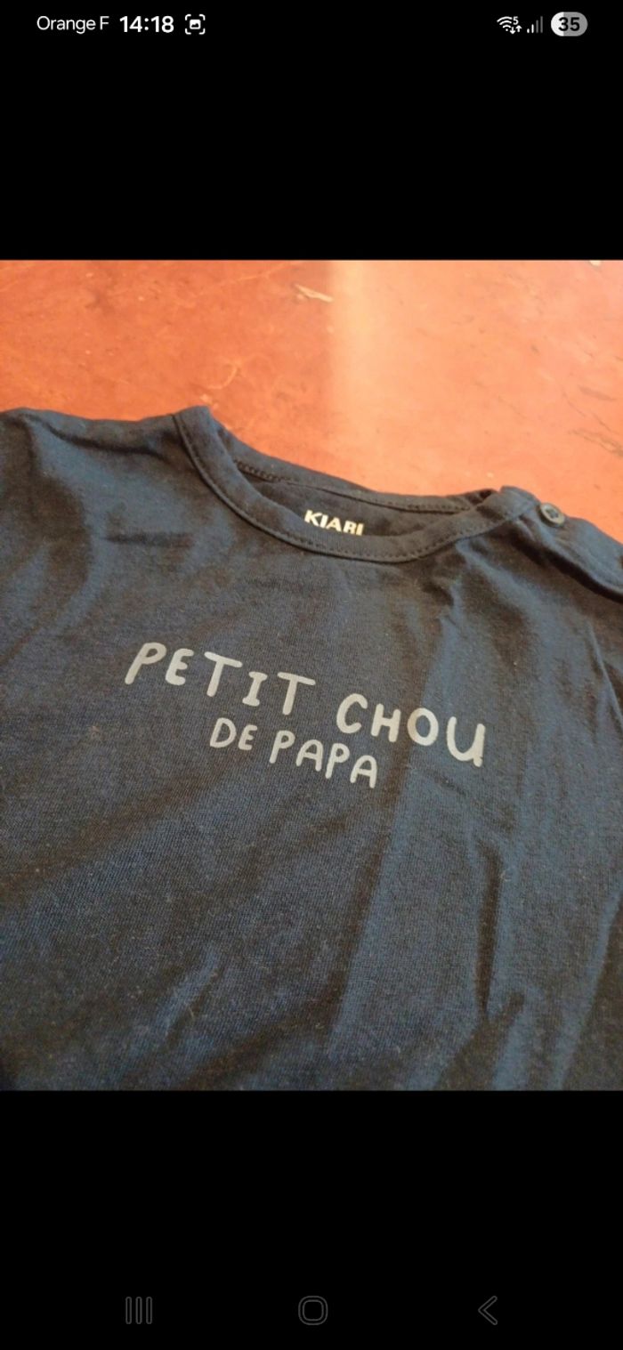 T.shirt garçon taille 36 mois - photo numéro 2