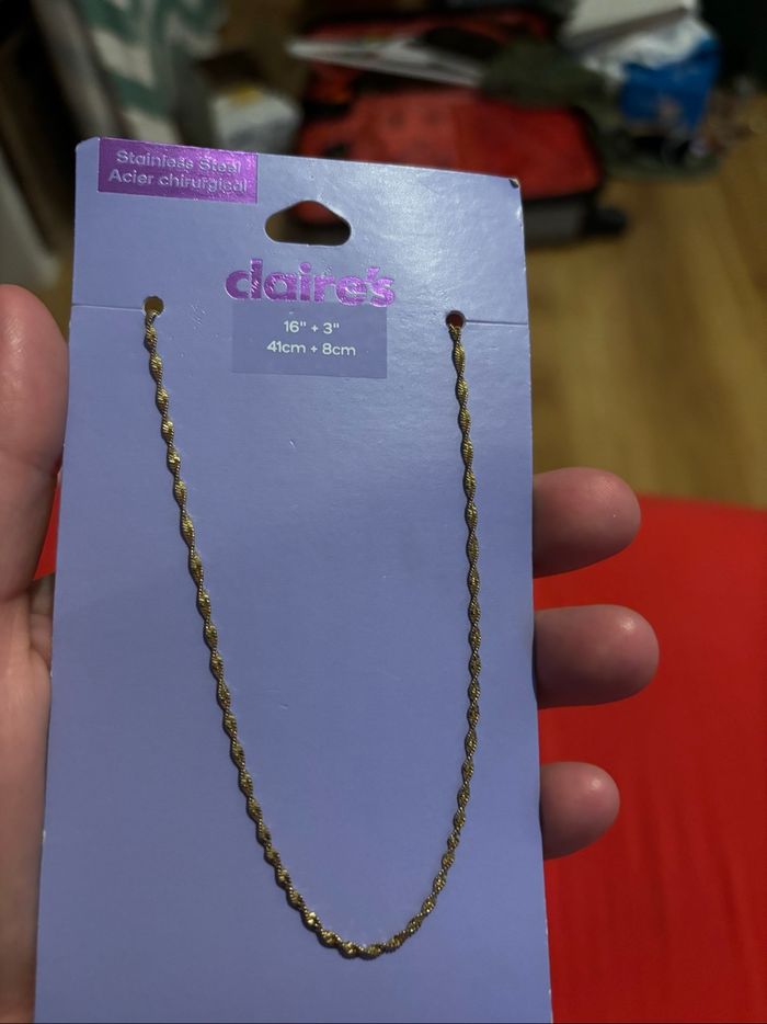 Collier claire’s torsadé - photo numéro 3