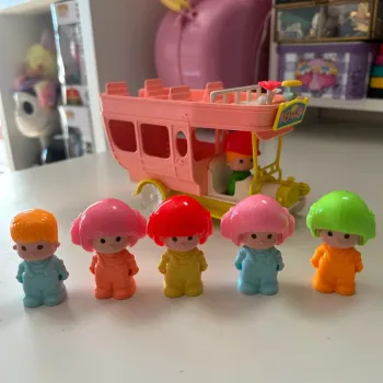 Bus pinypon jardinera complet vintage