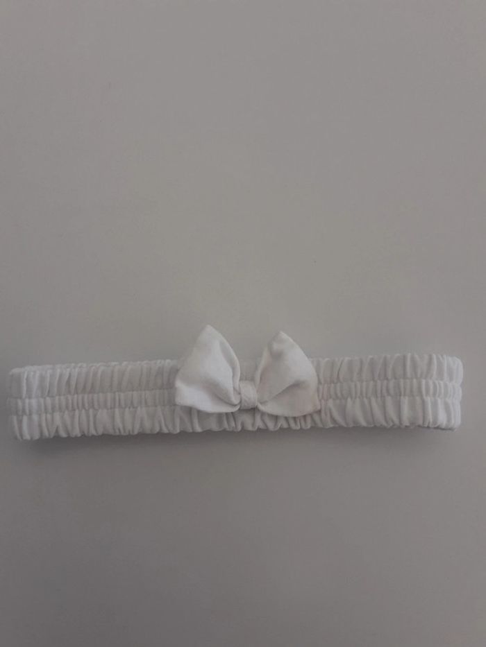 Bandeau bébé fille Taille unique blanc Prémaman