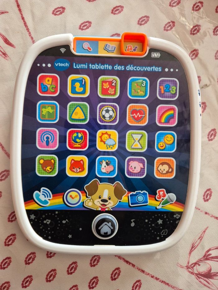 Tablette éducative sons et lumière