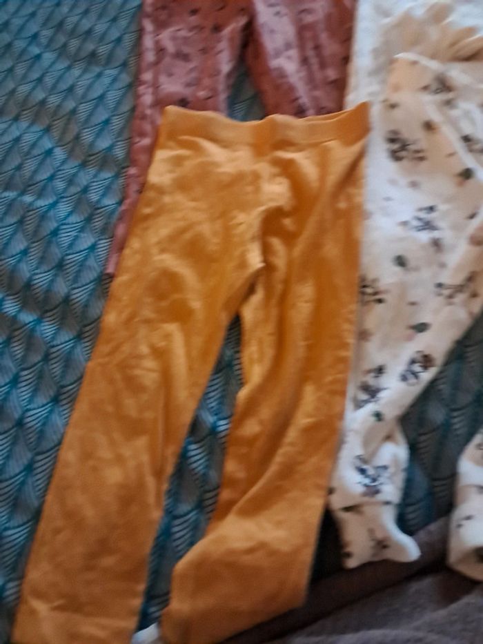 Lot de bas de pyjama ou legging taille 36 mois - photo numéro 5