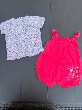 Ensemble d’été les bébés sont comme ça taille 6 mois