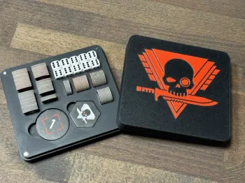 Boîte de rangement pour les marqueurs WH 40K Kill Team 2024
