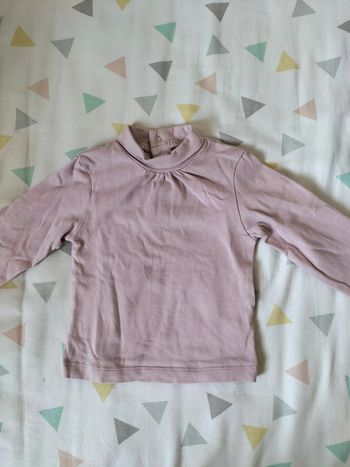 Sous pull mauve