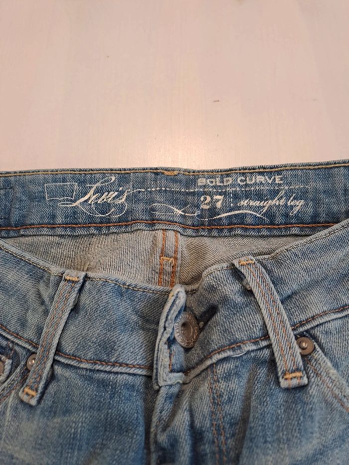 Jeans Levi's bold curve, straight leg 27x30 - photo numéro 5