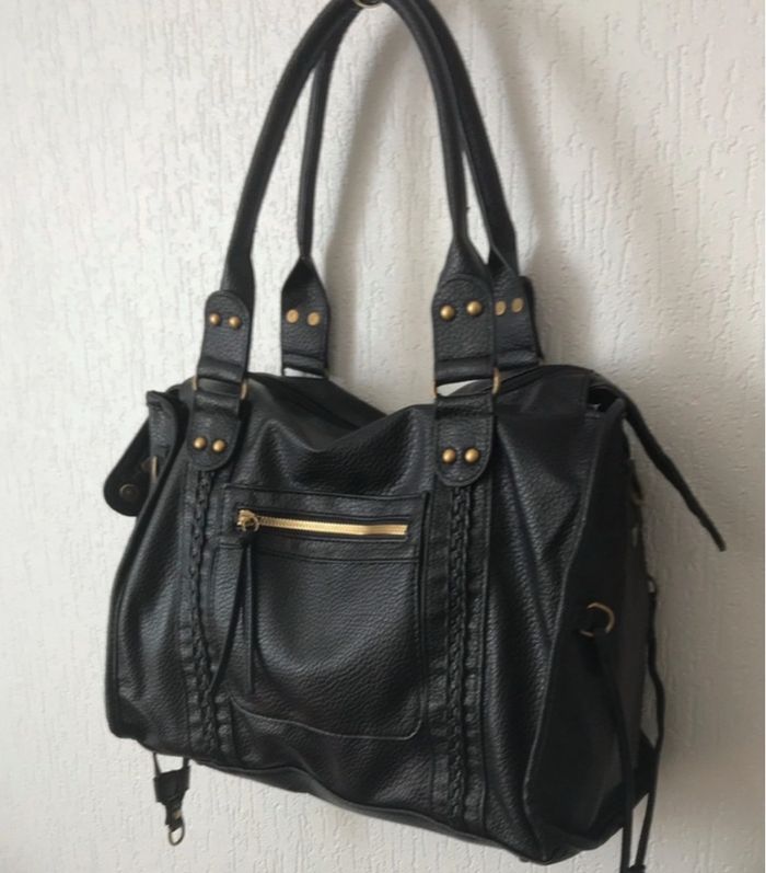 Sac à main noir vintage y2k - photo numéro 5