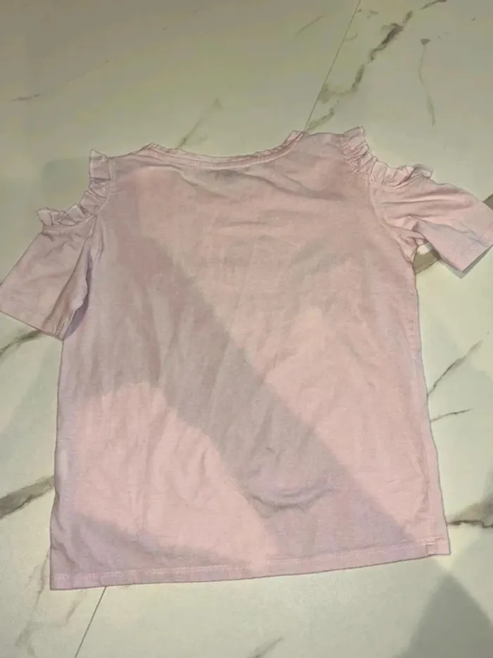 T-shirt rose Fleur Forever – Kiabi – 12 ans - photo numéro 5