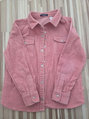 Chemise côtelée 8 ans fille okaidi