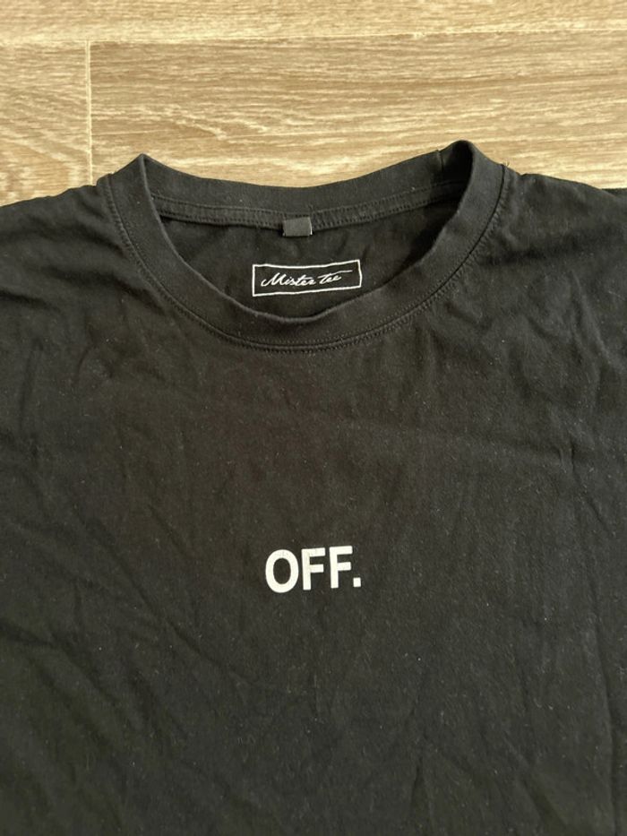 T-shirt Mister Tee OFF. - photo numéro 2