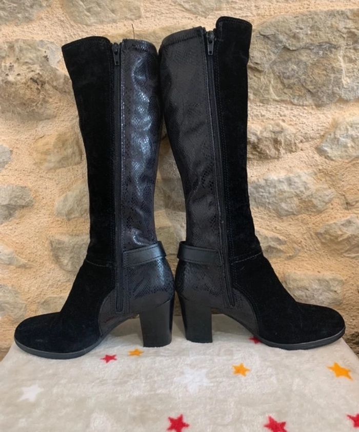 Bottes Mégis Noires T36 - photo numéro 4