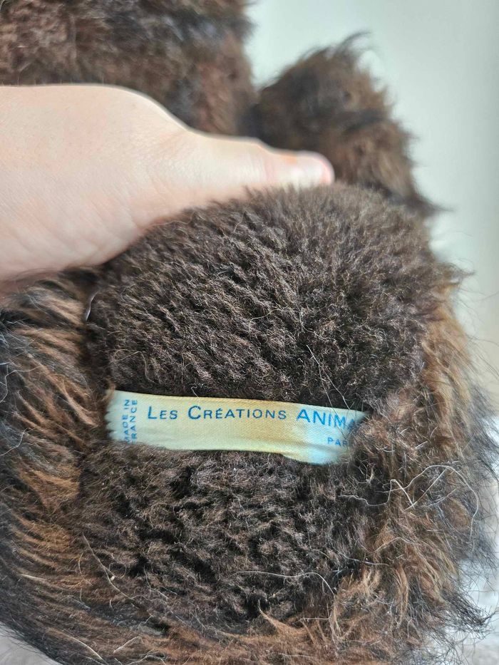 Très beau vieil ours en peluche articulé de collection 🐻 - photo numéro 3