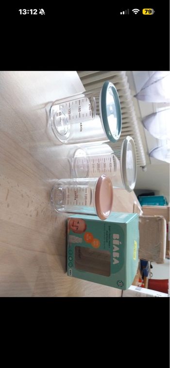 Lot 2 boite Maxi + portions beaba