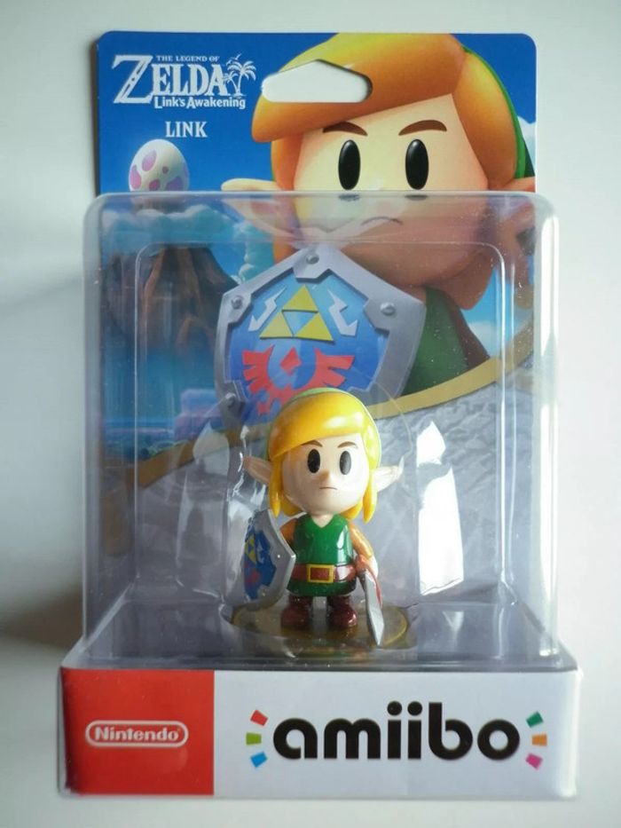 Link Legend of Zelda Link’s Awakening Figurine Amiibo Wii U, Switch, 3DS