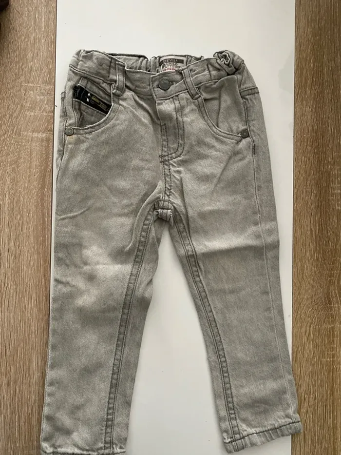 Jeans gris 24 mois