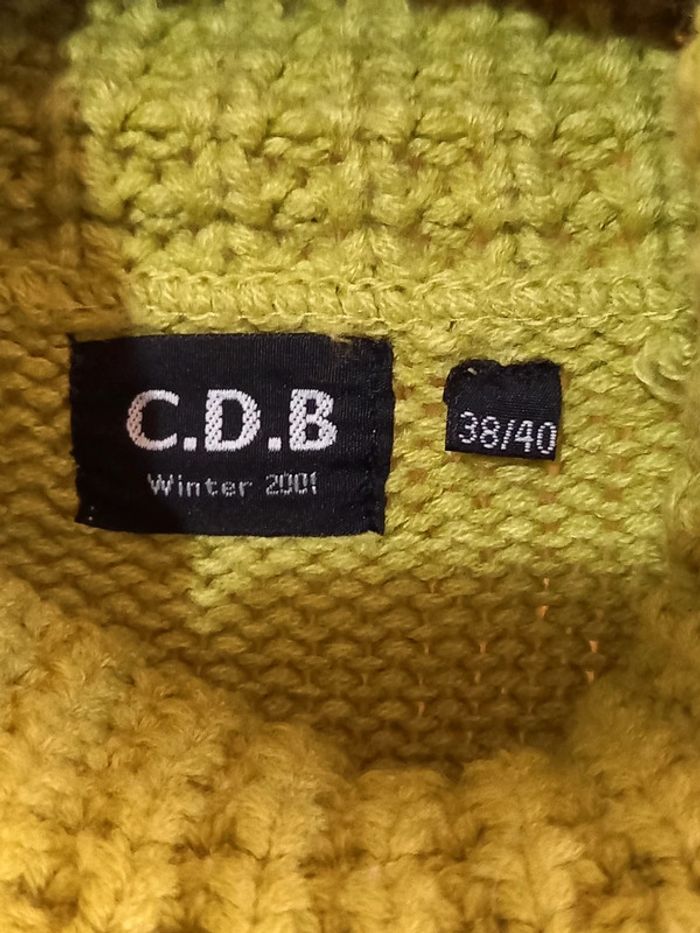 Pull d'hiver pour femme taille 38 marque C.D.B - photo numéro 4