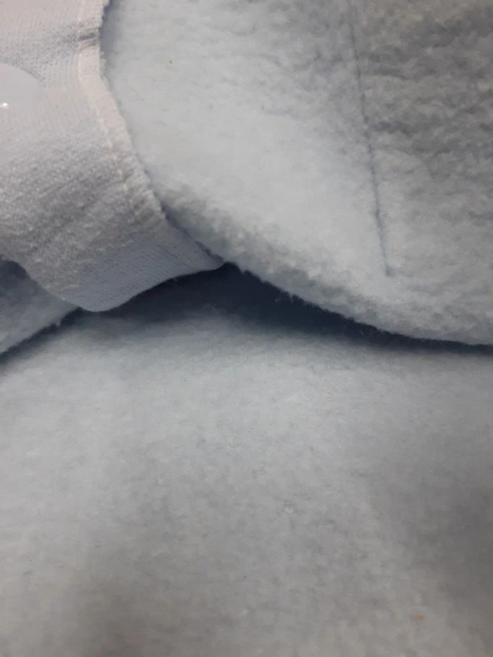 Gilet boutonné bleu - photo numéro 4