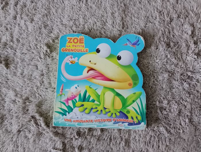 Livre "Zoé la petite grenouille"