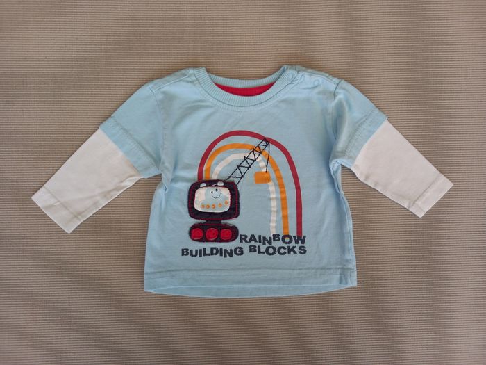 T-shirt manches longues 56cm Zeeman