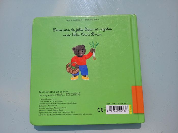 Petit Ours Brun 🍅 Les Légumes 🫛 bayard jeunesse - photo numéro 9