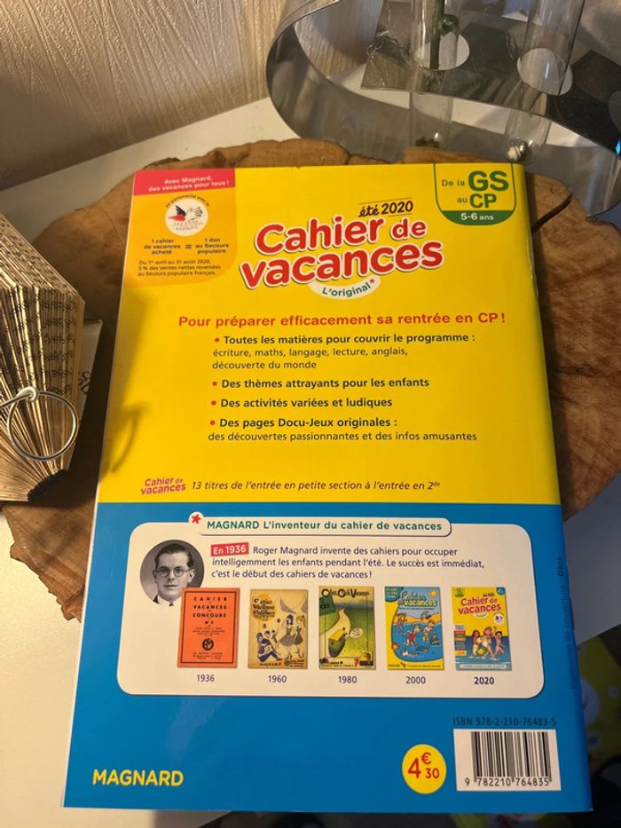 Livre cahier de vacances de la GS au CP - photo numéro 3