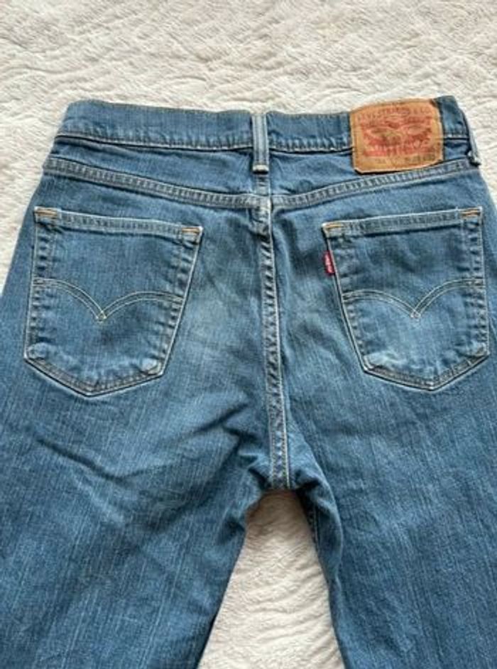 Jean Levi’s 514 Homme - Coupe slim taper  straight fit Bleu Taille M 38/40 W29 Mexique 00s y2k - photo numéro 13