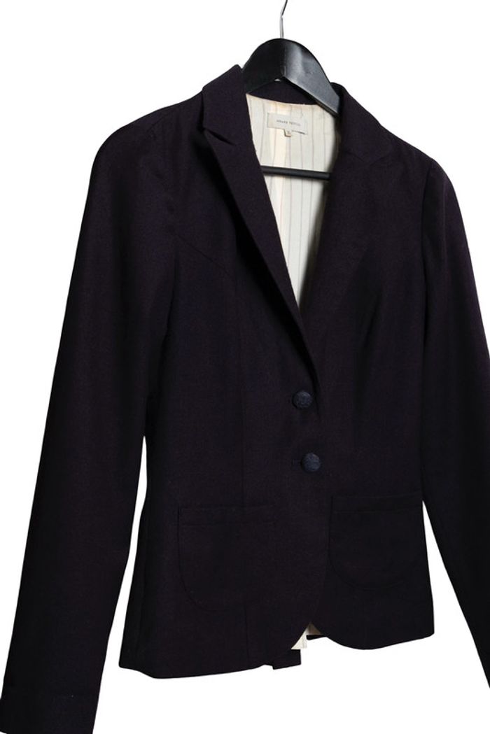 Veste blazer noire Vintage Armand Ventilo – Taille S - photo numéro 3