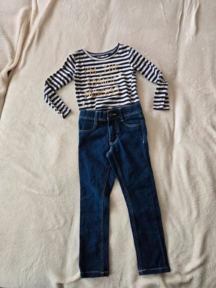 Ensemble jean tee shirt