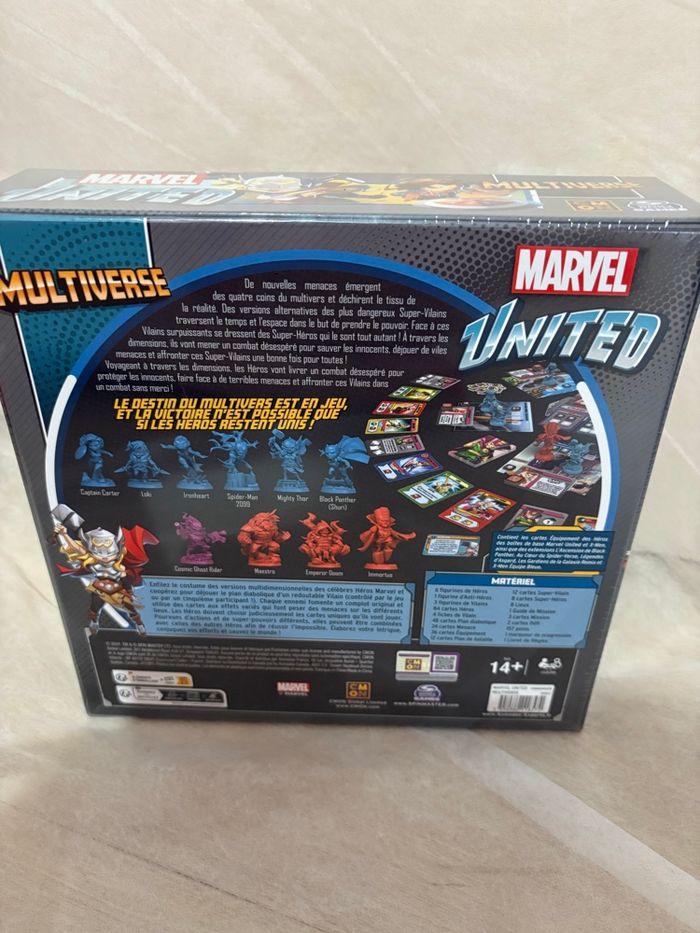 Jeu neuf sous blister Marvel United multiverse idéal cadeaux de Noël - photo numéro 3