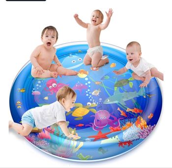 Tapis d’éveil eau avec poissons