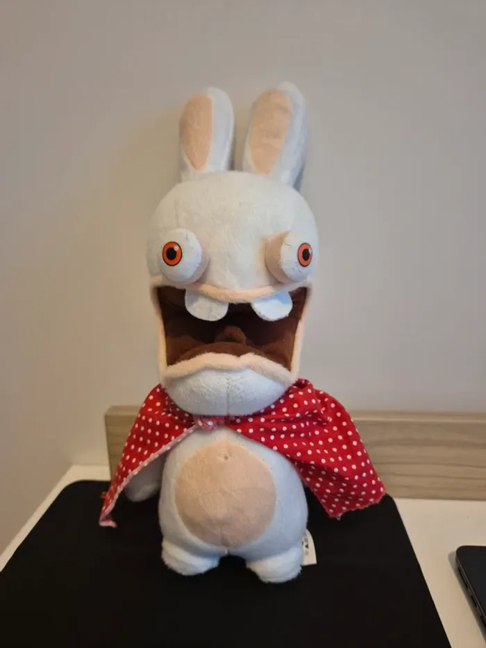 Peluche Les Lapins Crétins - 33 cm - photo numéro 2