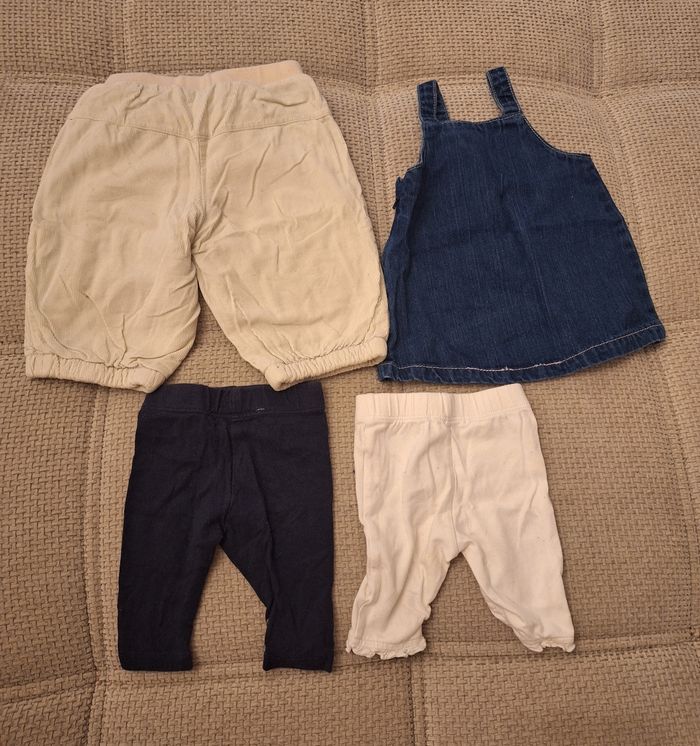 Lot 1 mois fille - 15 vêtements - photo numéro 3