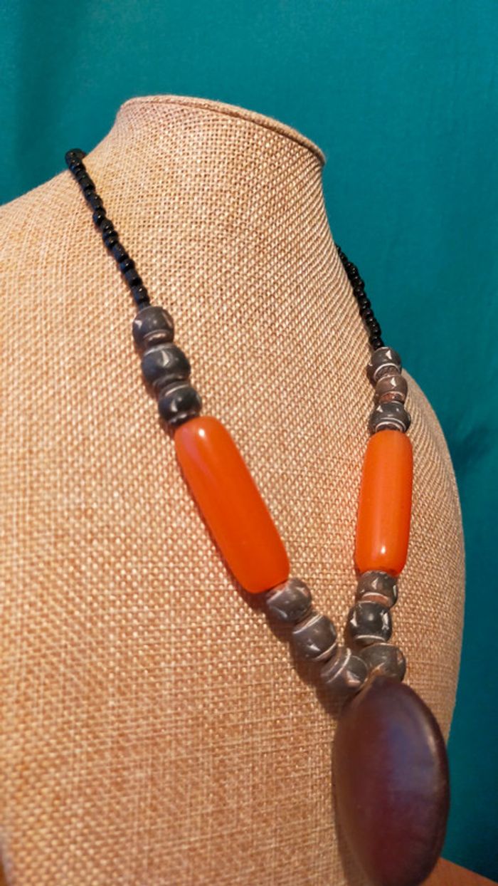 Collier vintage ethnique – Terres d’Ailleurs - photo numéro 14