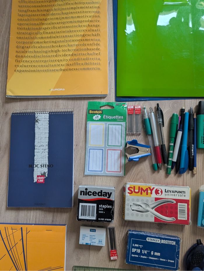 Lot fournitures scolaires - photo numéro 5