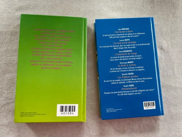 Lot de 2 recueils de nouvelles - photo numéro 2