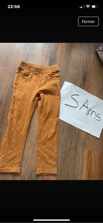 Legging marron
