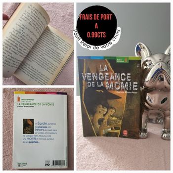 La vengeance de la momie roman histoire 10ans +