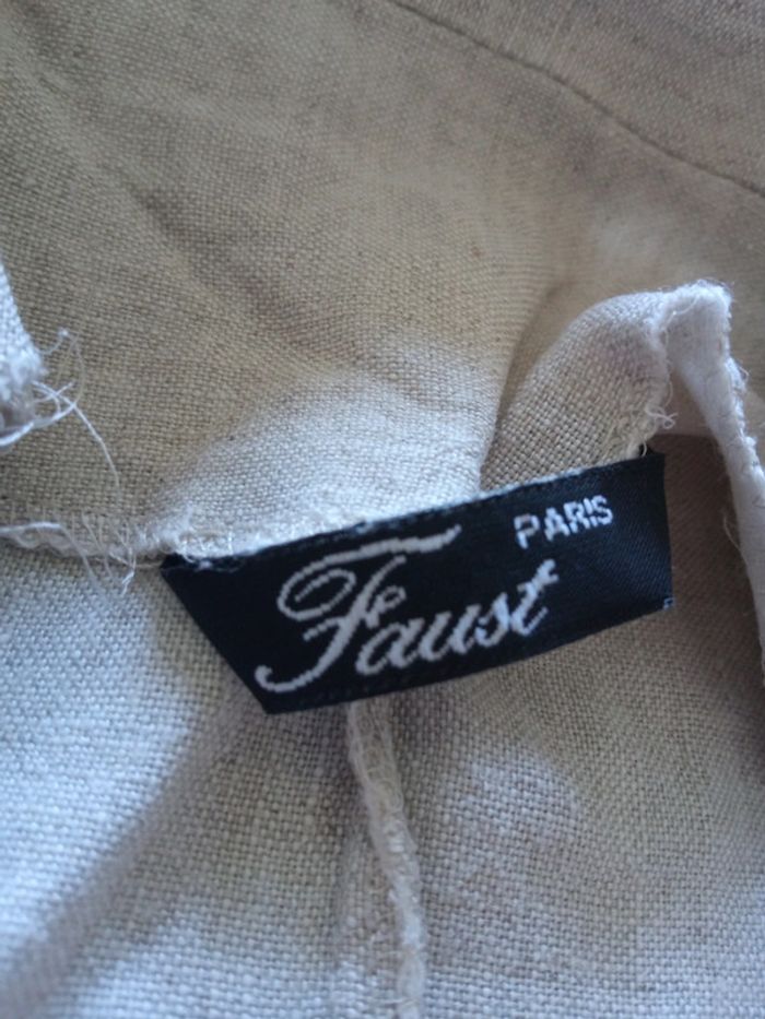 Veste en lin T3 faust - photo numéro 5