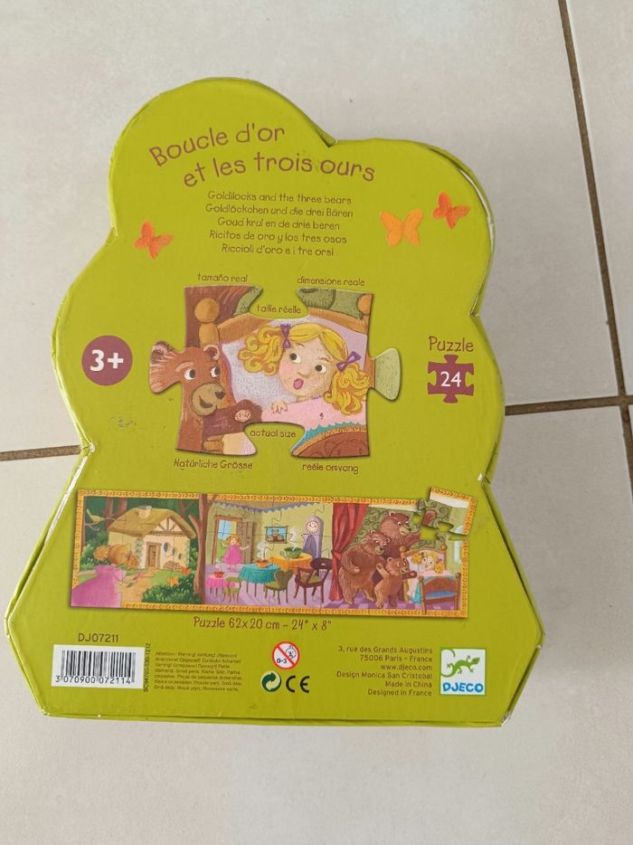 Puzzle Djeco 24 pièces - photo numéro 2