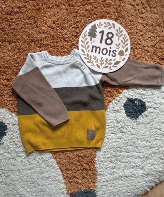 Pull taille 18 mois