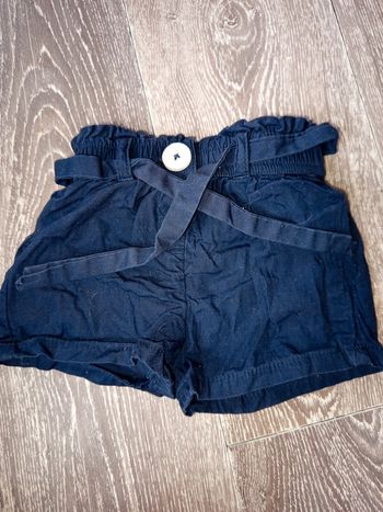Short bleu marine 3 mois kiabi