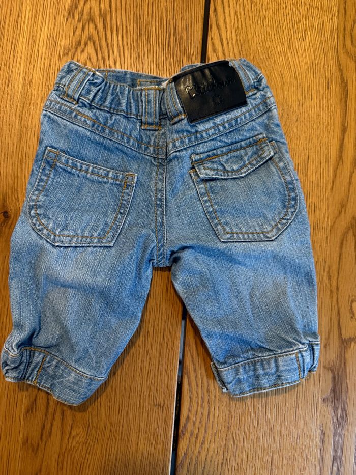 Pantacourt bébé garçon Kitchoun 1 mois – Jean souple très bon état - photo numéro 2